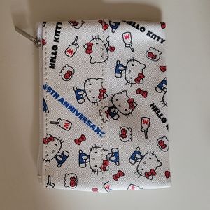 Hello Kitty zipper card wallet/cosmetics bag